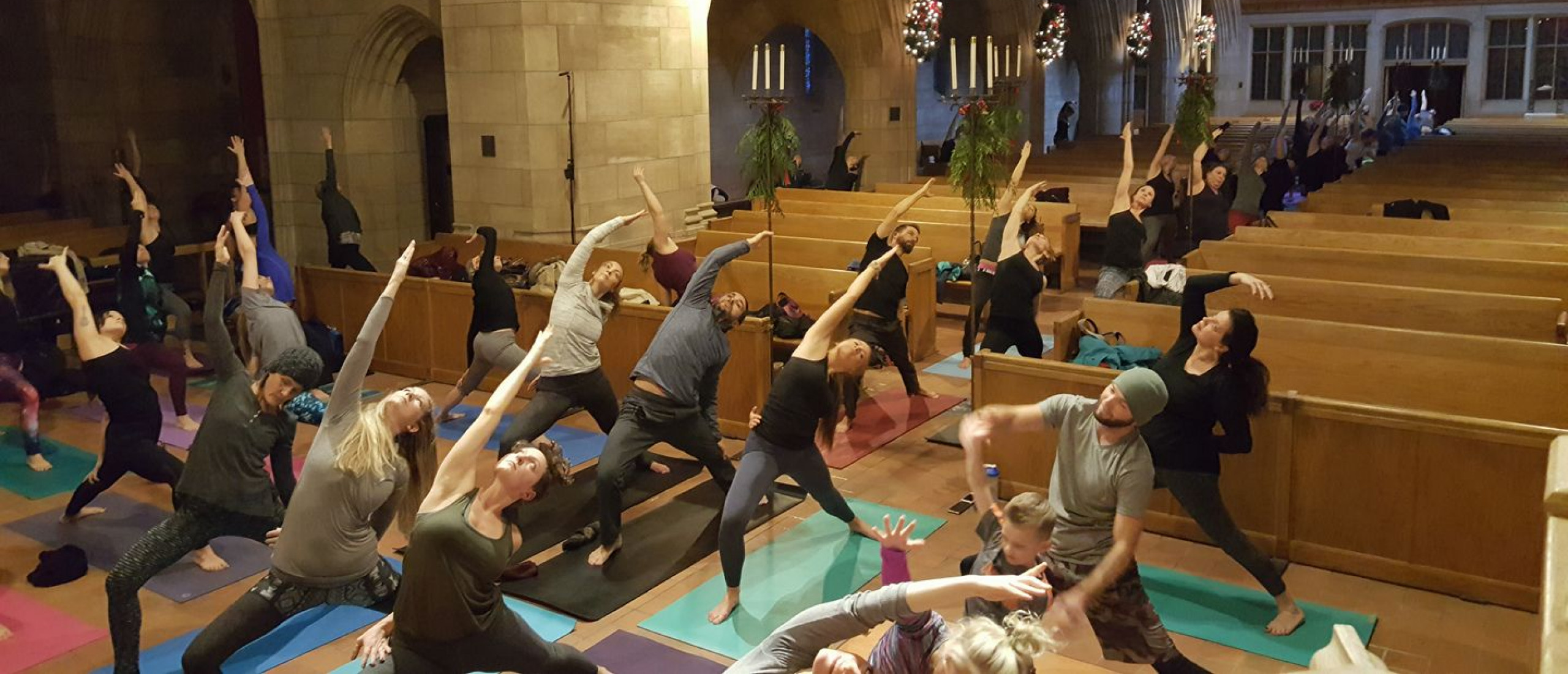 Chair Yoga in the Cathedral — Christ Church CathedralChrist Church Cathedral